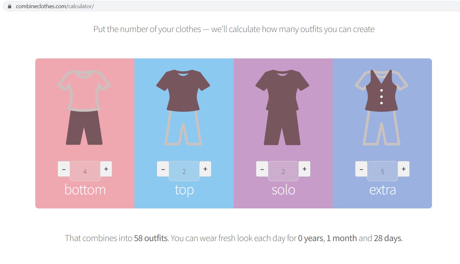 clothes matching